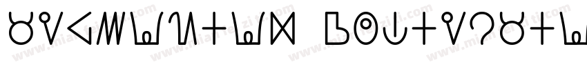 Augmented Postulated Proto Alphabet字体转换